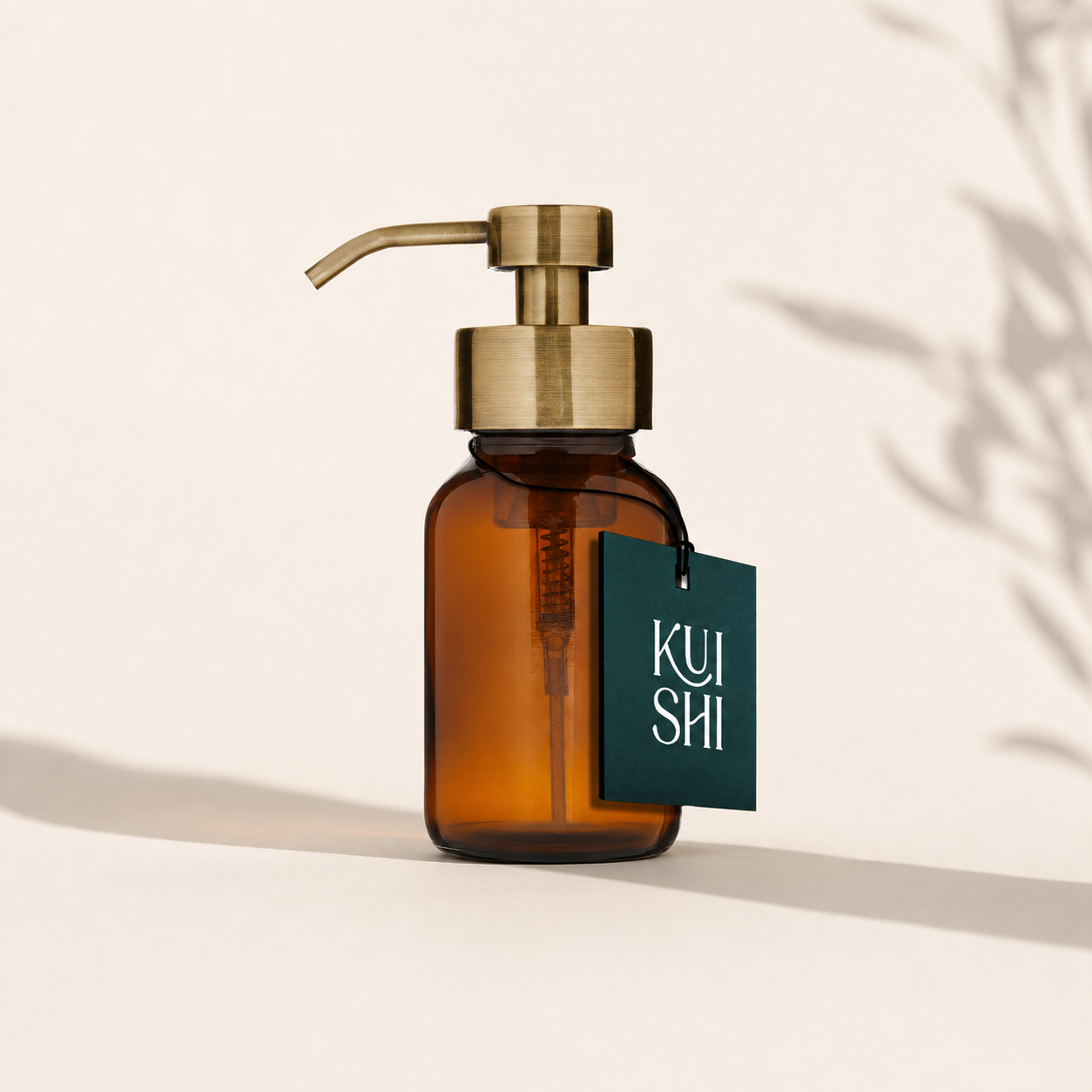 Amber Foaming Soap Dispenser