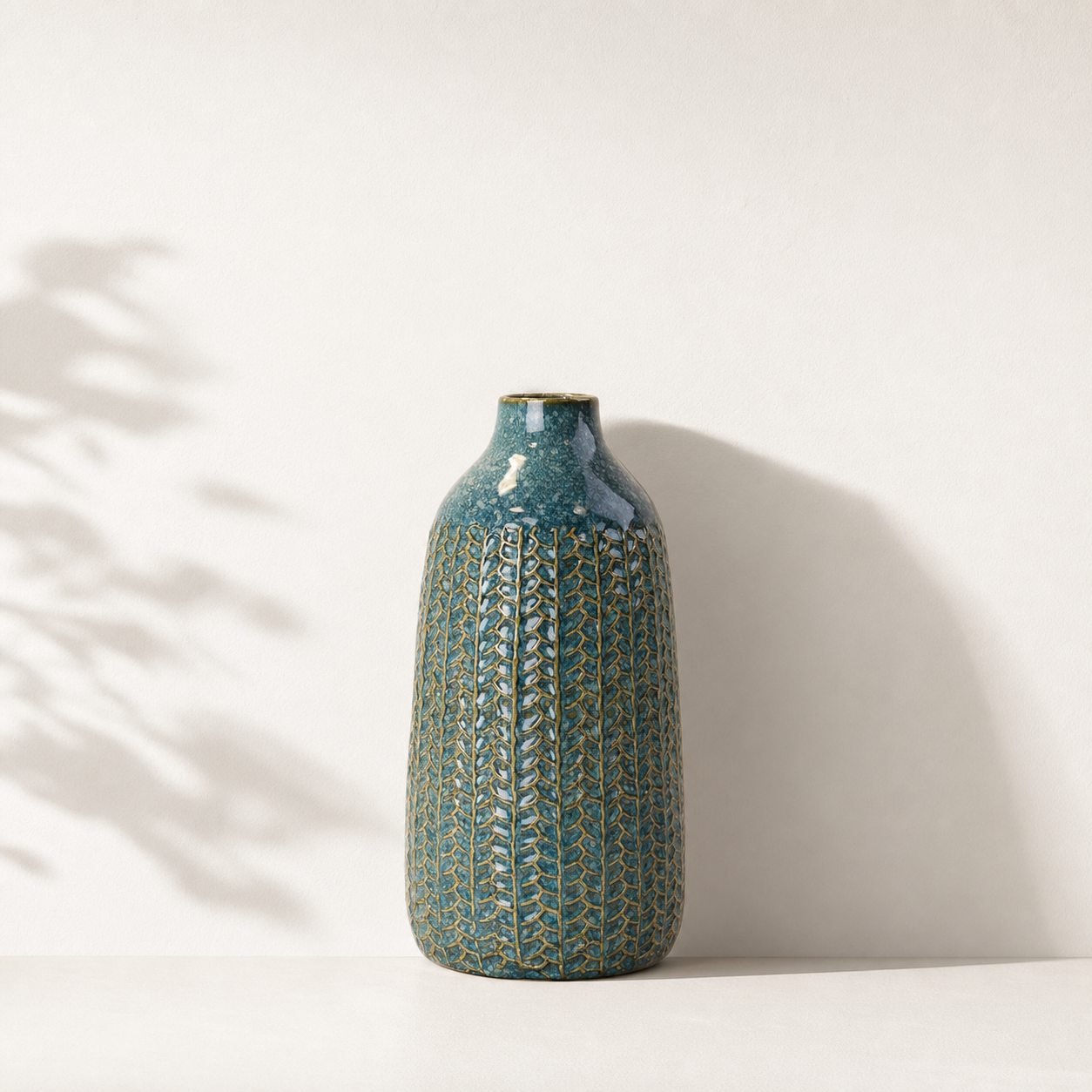 Blue Ceramic Vase