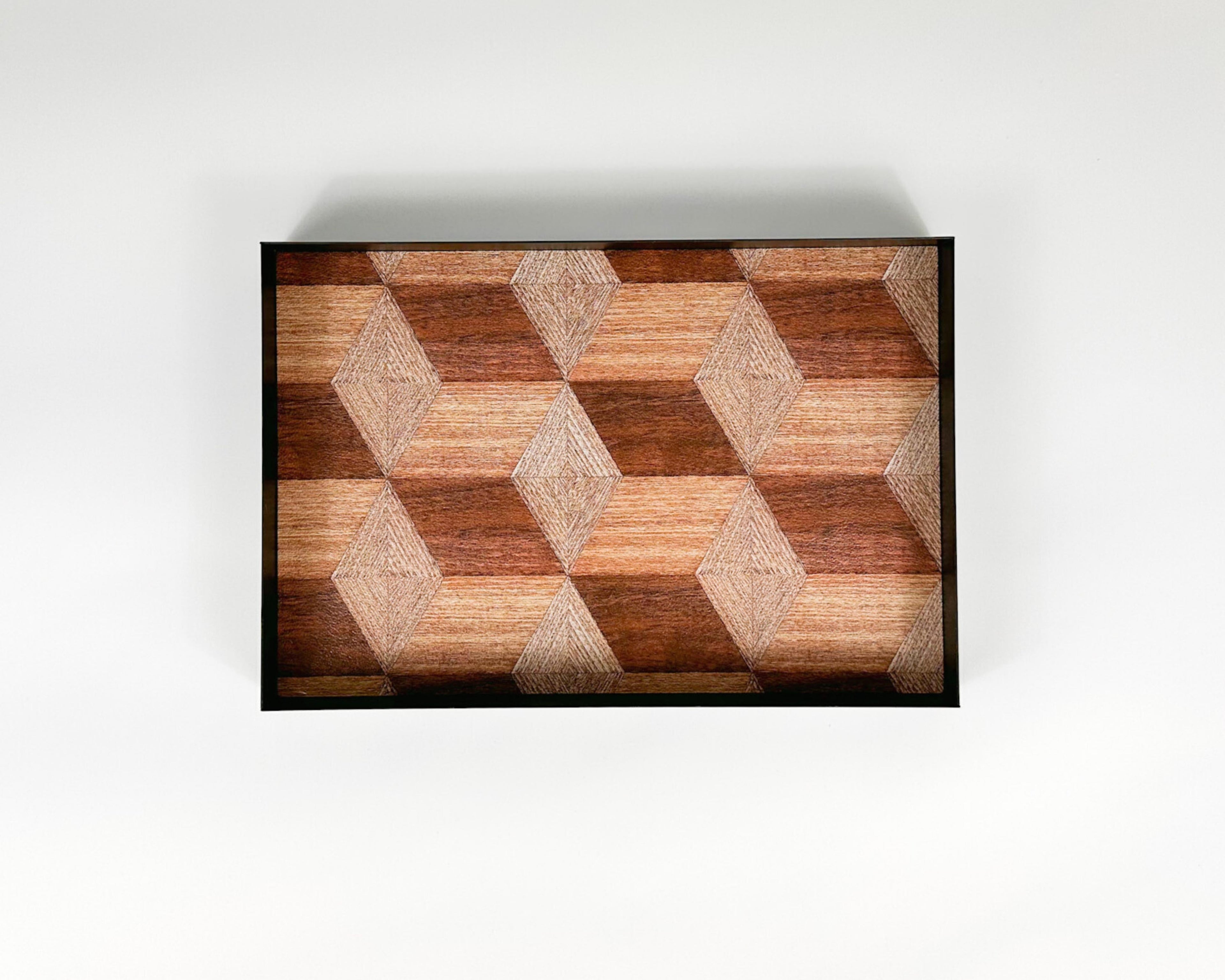 June Rectangle Iron Serving Tray