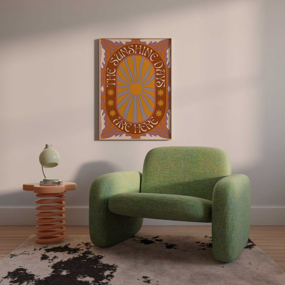 Sunshine Days Art Print