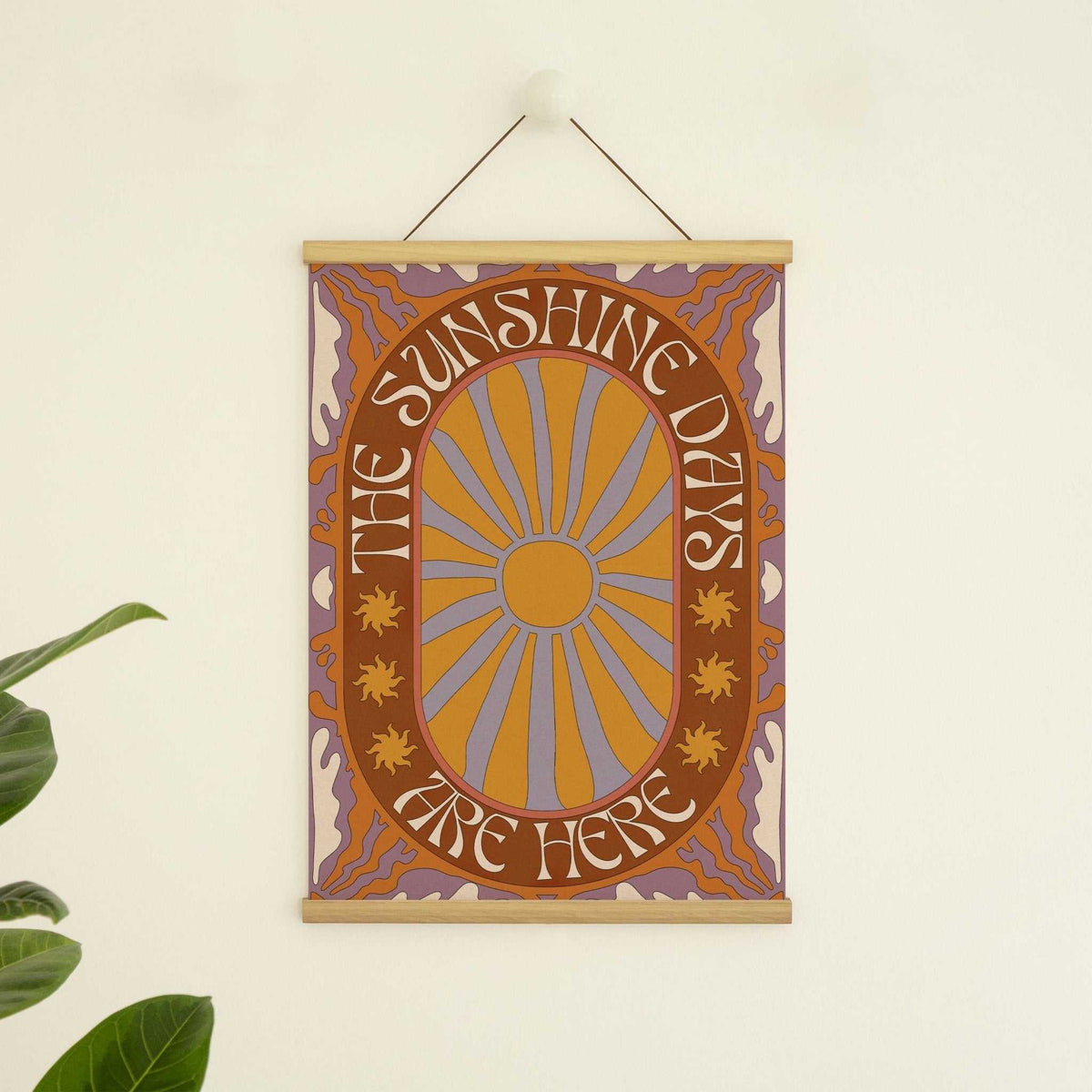 Sunshine Days Art Print